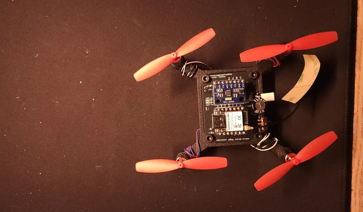 Micro-Drone — Full-Stack Build