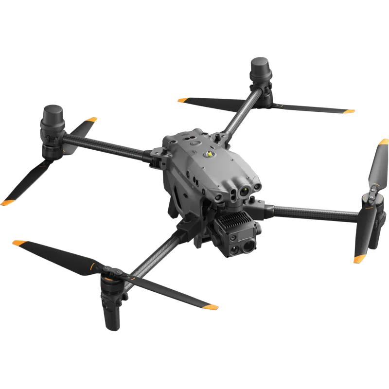 Capture platform: the DJI Matrice 30T dual RGB-thermal sensor used to record the custom evaluation dataset.