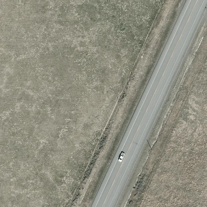 Sample RGB frame from the DJI Matrice 30T: at medium-high altitude each target is only a handful of pixels.